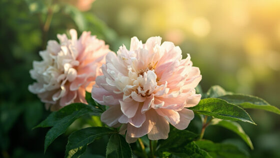 when do peonies bloom
