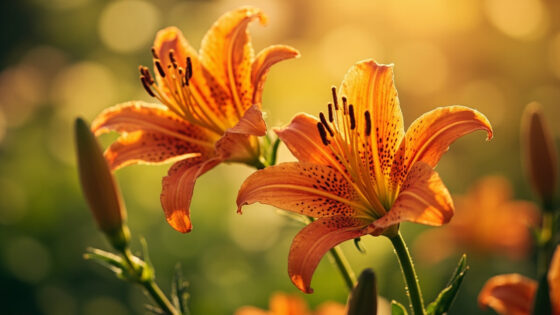 when do tiger lilies bloom