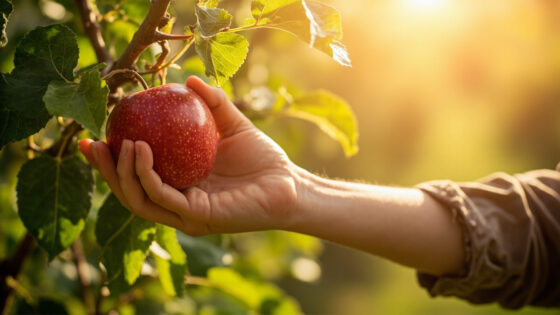 when to harvest apples