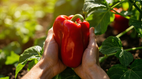 when to harvest bell peppers