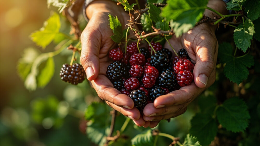 when to harvest blackberries
