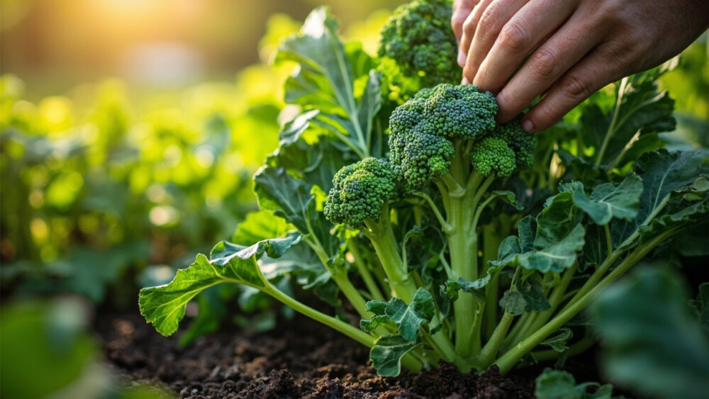 when to harvest broccolini