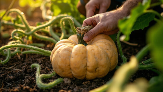 when to harvest butternut squash