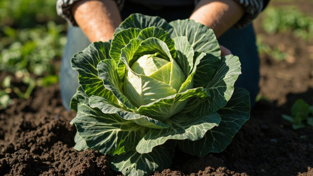 when to harvest cabbage