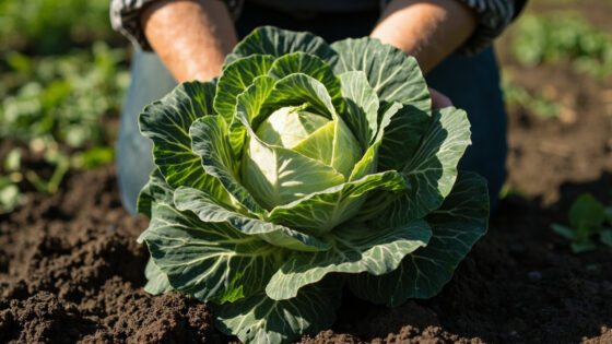 when to harvest cabbage