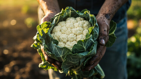 when to harvest cauliflower