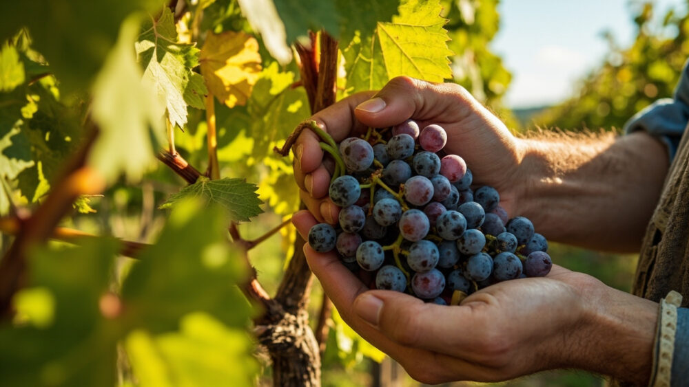 when to harvest grapes
