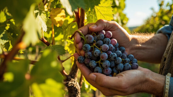 when to harvest grapes