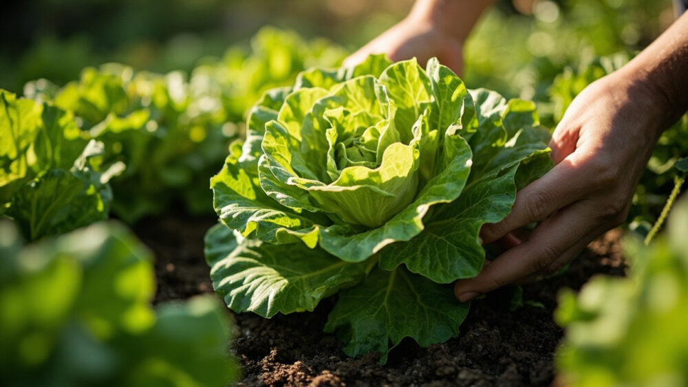 when to harvest lettuce
