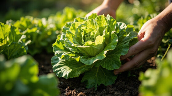 when to harvest lettuce