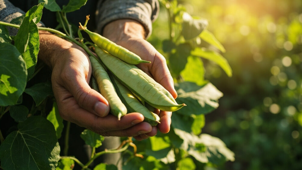 when to harvest lima beans