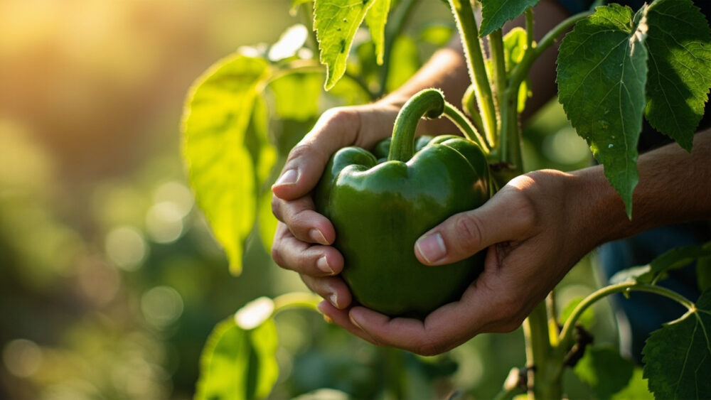 when to harvest peppers