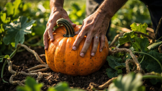 when to harvest pumpkins