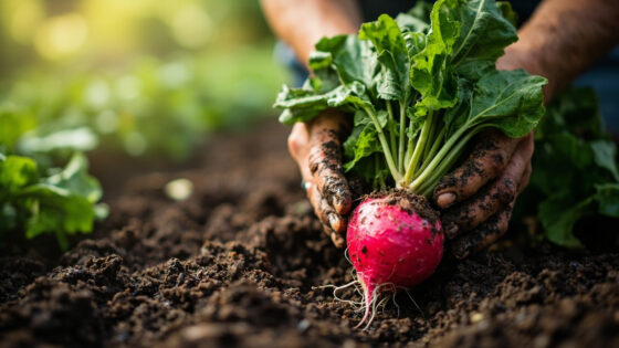 when to harvest radishes