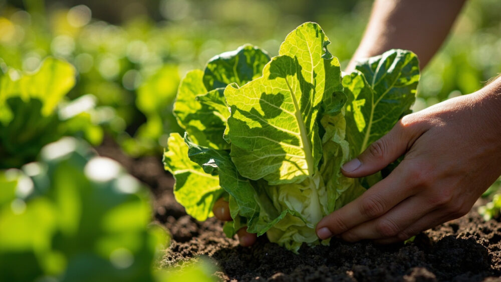 when to harvest romaine lettuce