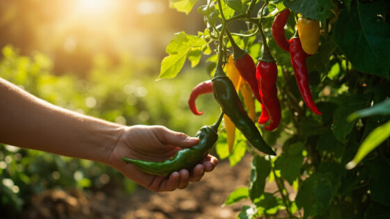 when to harvest serrano peppers