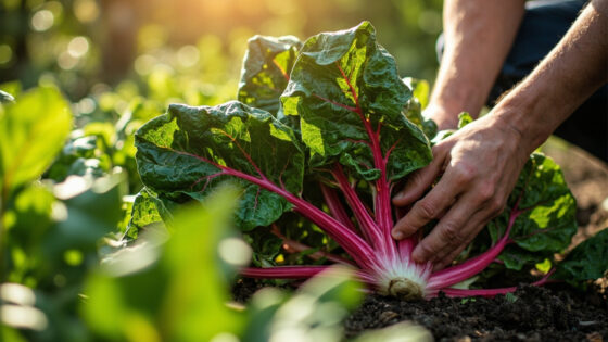 when to harvest swiss chard