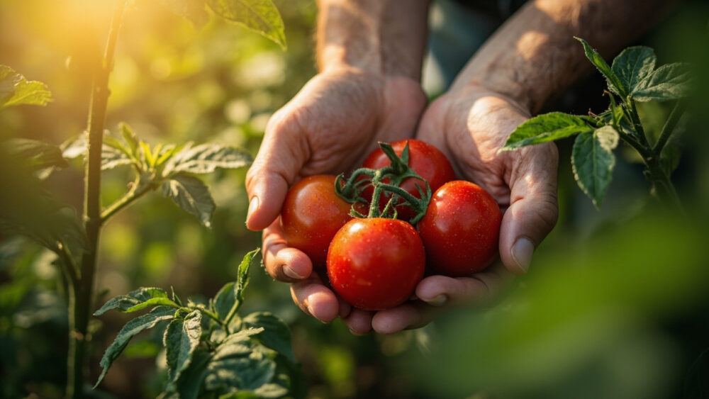 when to harvest tomatoes