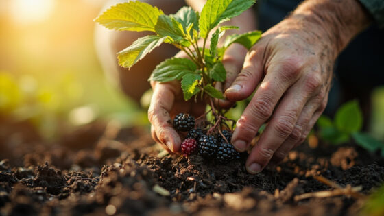 when to plant blackberries