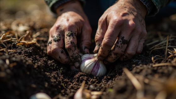 when to plant garlic in michigan