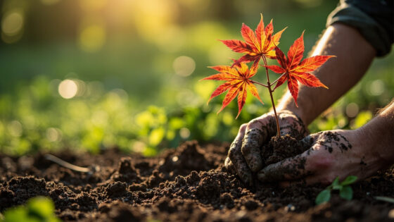 when to plant japanese maple