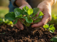 when to plant strawberries in michigan