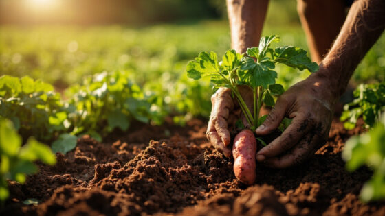 when to plant sweet potatoes in georgia