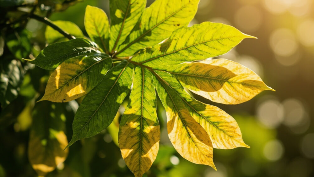 why is my money tree turning yellow