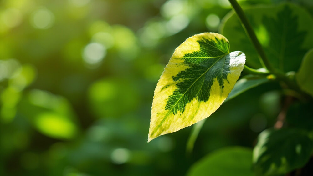 why is my syngonium turning yellow