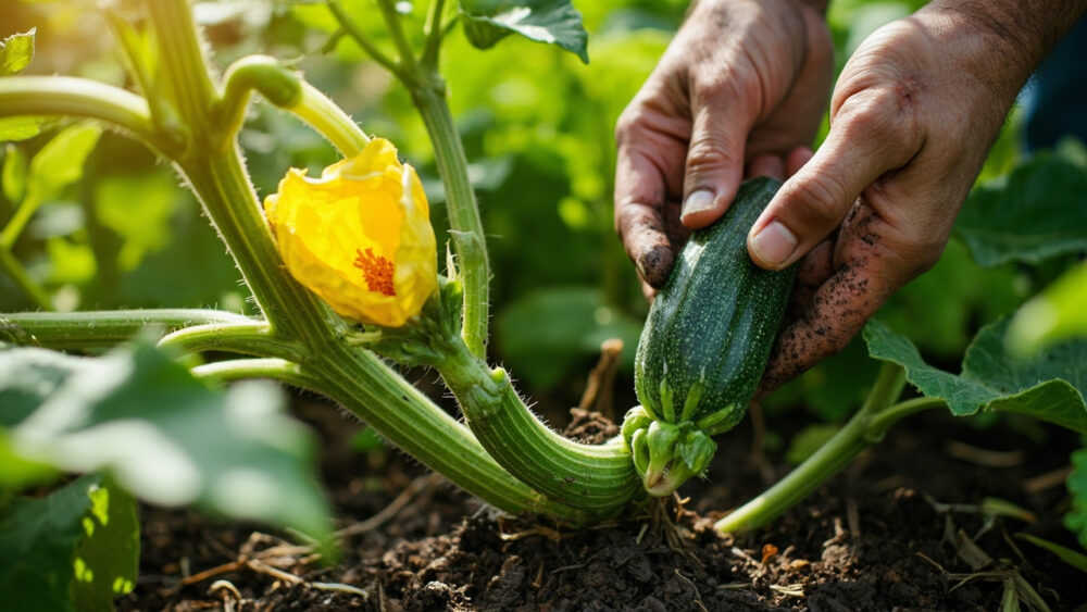 zucchini growing stages